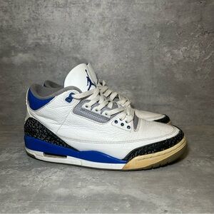 Nike Air Jordan Retro 'Racer' Sneakers CT8532-145 Mens sz 10.5 - white/blue